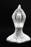 Yoga Lady Angel Goddess Crystal Carving