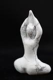 Yoga Lady Angel Goddess Crystal Carving