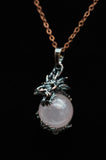 Whole Dragon Crystal Sphere with Necklace (Various Options)