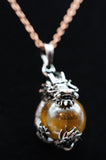 Whole Dragon Crystal Sphere with Necklace (Various Options)