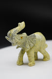 Elephant Serpentine Crystal Carving