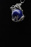 Whole Dragon Crystal Sphere with Necklace (Various Options)