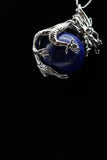 Whole Dragon Crystal Sphere with Necklace (Various Options)