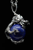 Whole Dragon Crystal Sphere with Necklace (Various Options)