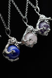 Whole Dragon Crystal Sphere with Necklace (Various Options)