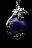 Whole Dragon Crystal Sphere with Necklace (Various Options)