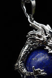 Whole Dragon Crystal Sphere with Necklace (Various Options)