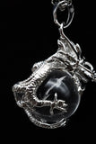 Whole Dragon Crystal Sphere with Necklace (Various Options)