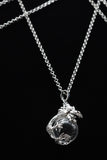 Whole Dragon Crystal Sphere with Necklace (Various Options)