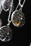 Reversible Owl Tree of Life Pendant Necklace (Various Options)