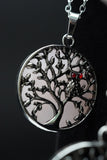 Reversible Owl Tree of Life Pendant Necklace (Various Options)