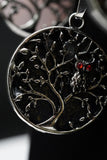 Reversible Owl Tree of Life Pendant Necklace (Various Options)