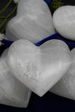 Selenite Hearts